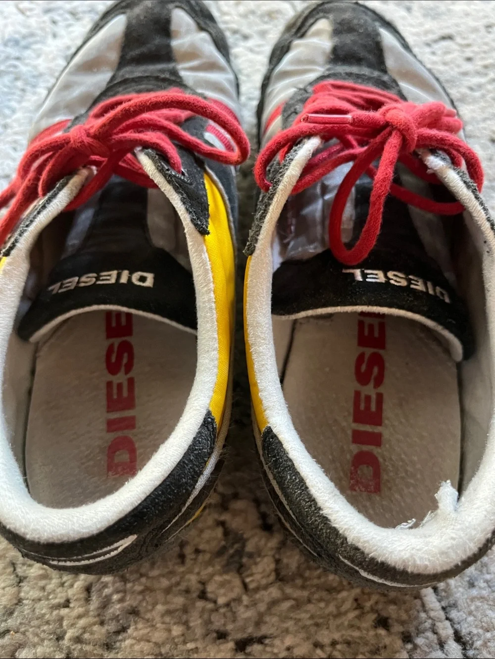 Diesel Men's vintage tennis Sneakers